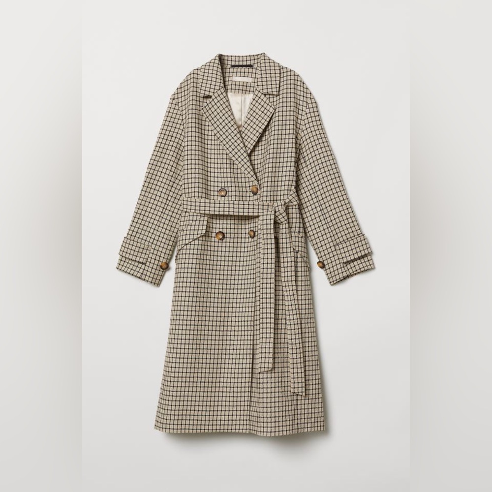 H&M Double-breasted Coat 6